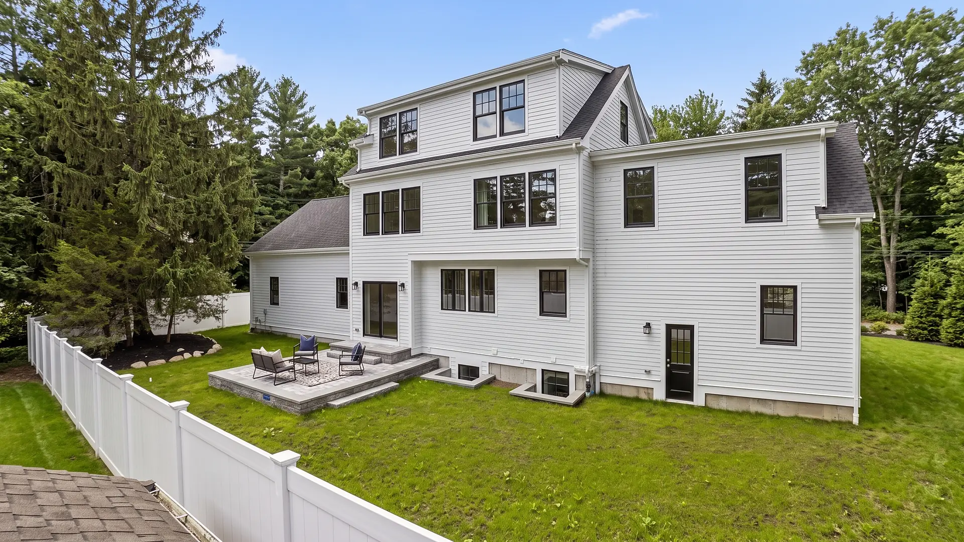 Rear exterior and yard